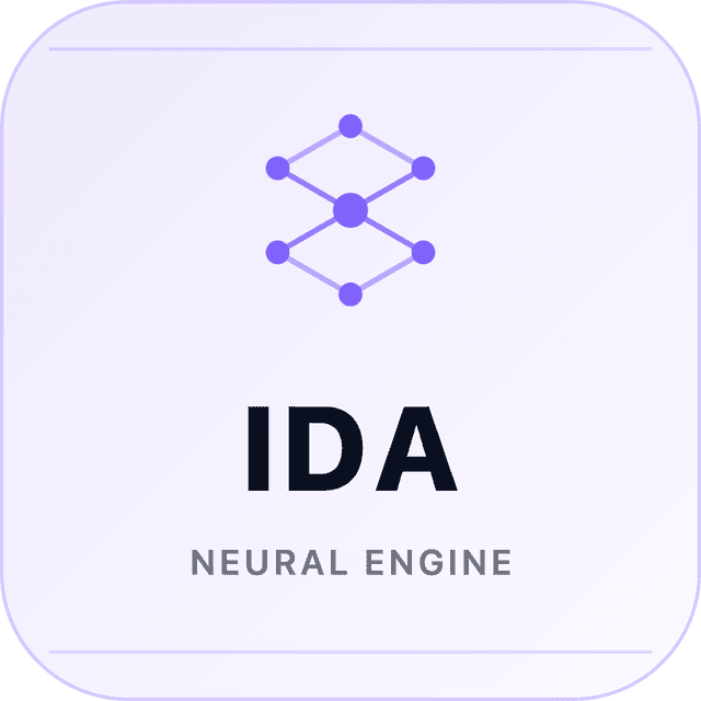 Powered by IDA Neural Engine